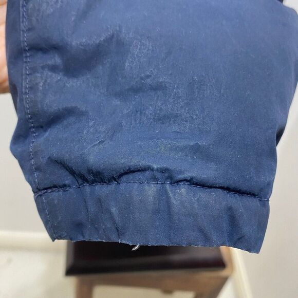 Polo Ralph Lauren Hooded Anorak Down Jacket Coat Navy Blue Men’s Size Large - Picture 7 of 12